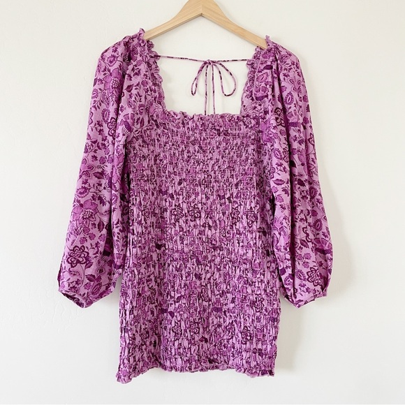 FP Smock it to me Mini Dress pink - Picture 2 of 16